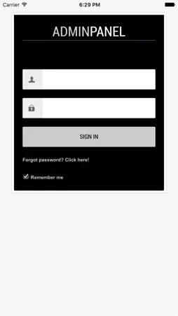 Admin Panel App screenshot 1