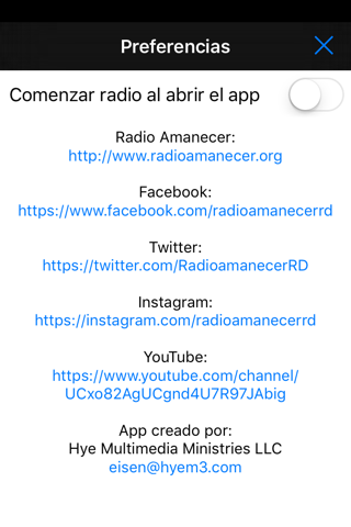 Radio Amanecer screenshot 3
