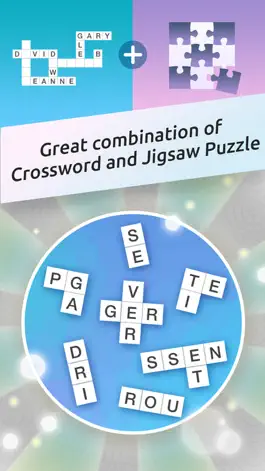 Game screenshot Crossword Jigsaw - Word Search and Brain Puzzle with Friends mod apk