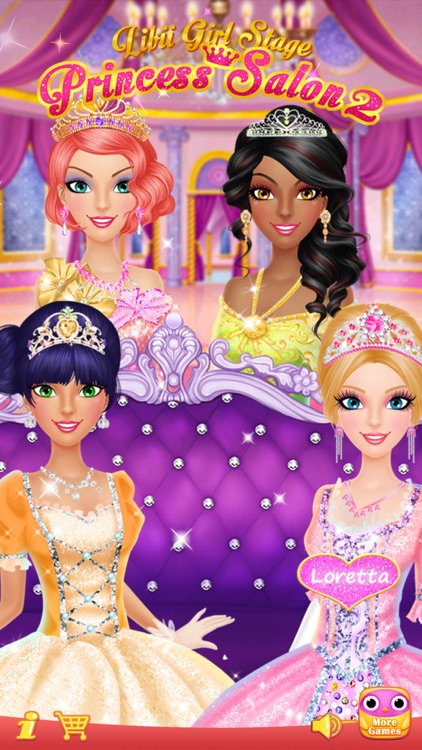 Princess Salon 2 - Makeup, Dressup, Spa and Makeover - Girls Beauty Salon Games