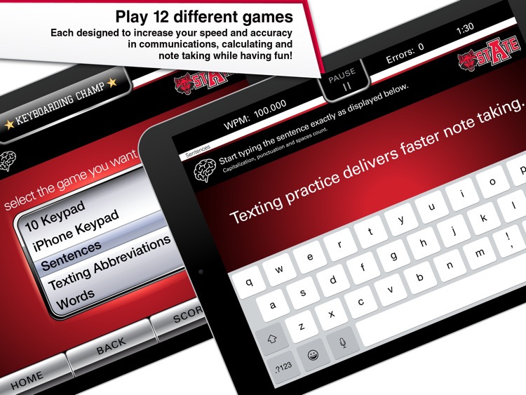 ASTATE Keyboarding Champ
