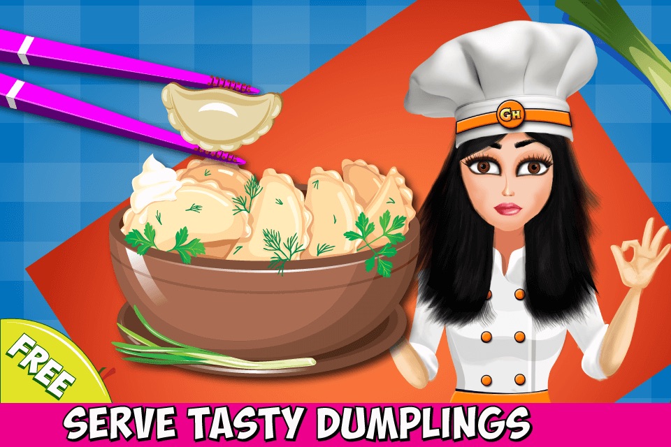 Dumpling Street Cooking - Baby Chef Girls & Teens screenshot 2