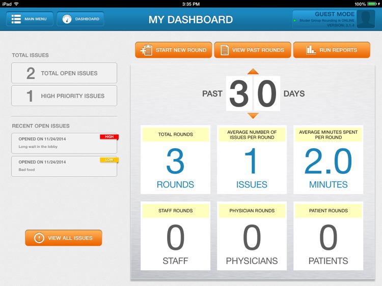 MyRounding for Studer Group