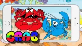 Game screenshot Crab Colour Puzzle Quiz Learning Children Boy Girl hack
