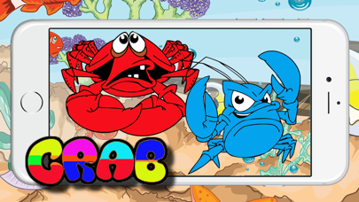 Screenshot #3 pour Crab Colour Puzzle Quiz Learning Children Boy Girl