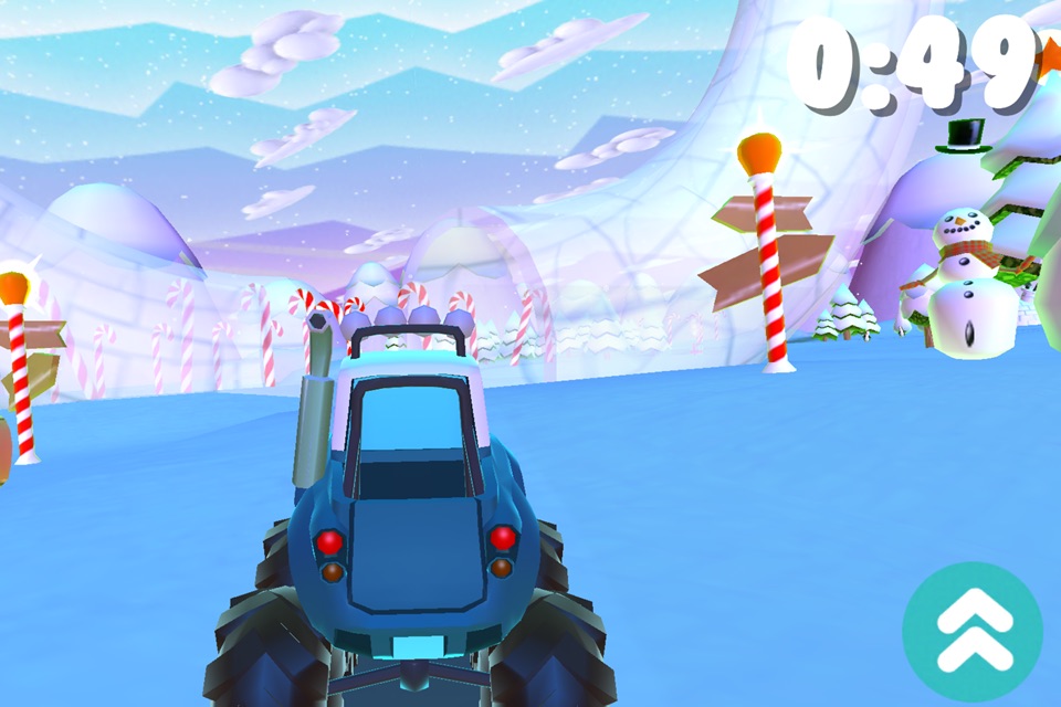 Cool Driver - Winter Edition - FREE screenshot 2