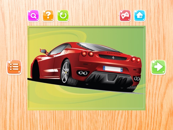 Screenshot #6 pour super Voiture Puzzle Jeu Véhicule Scie sauteuse
