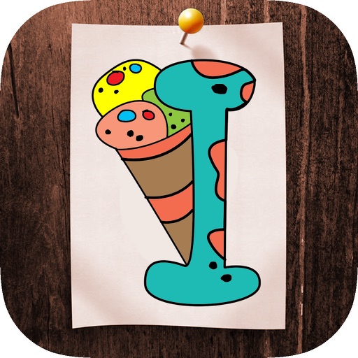 ABC Coloring Book - Letter And Number Learning With Color icon