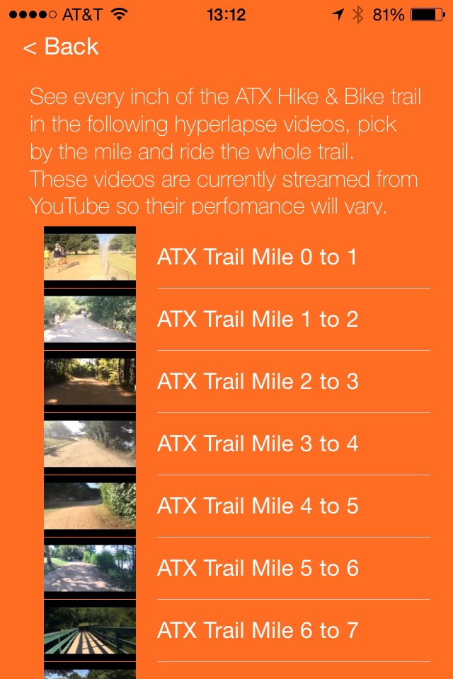 ATX Trail - never get lost or thirsty on Austin's Town Lake trail ever again. screenshot 4