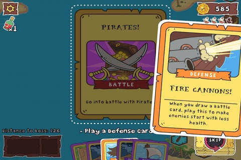 Thirty Days & Seven Seas – Pirate Battle Board Game Starring Clarence, Jeff and Sumo screenshot 4