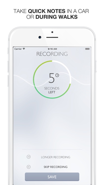 Say&Go Voice Notes With Reminders & Sharing screenshot-0