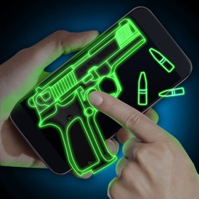 螢幕擷取畫面 (2) Simulator Neon Weapon Prank