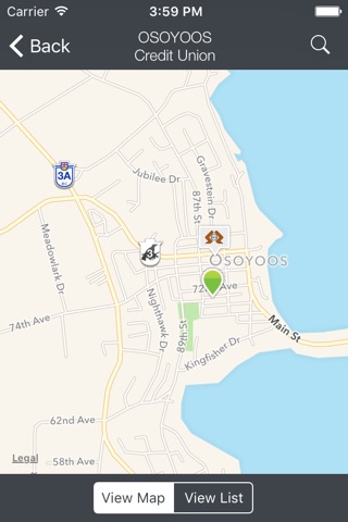 Osoyoos Credit Union ATM Locator screenshot 3