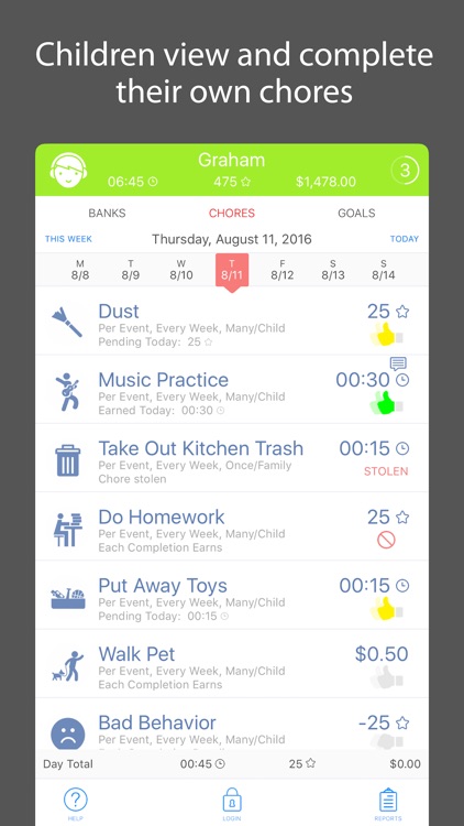 iEarn Lite: Allowance, Chores, Banks & Rewards