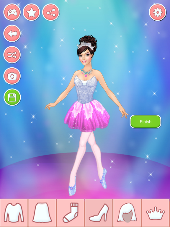 Screenshot #6 pour Ballerine Jeu D'habillage - Jeux De Mode De Ballet