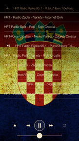 Croatia Music ONLINE Radio from Zagreb screenshot