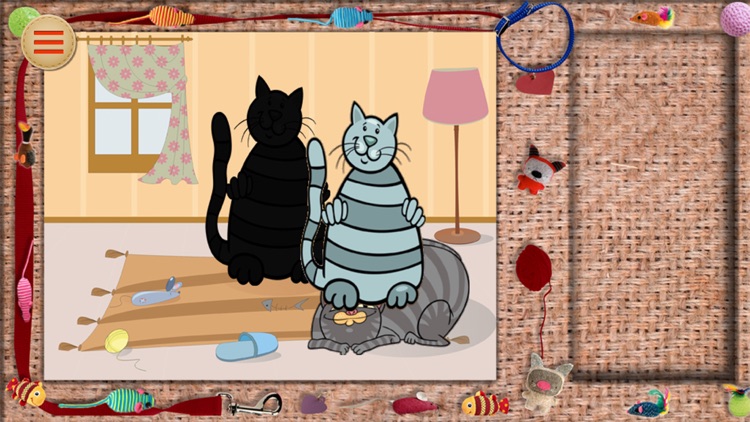 Baby Puzzle: Funny Cat