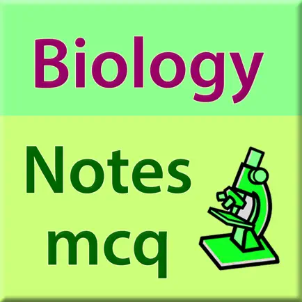 Biology Notes & MCQ Читы
