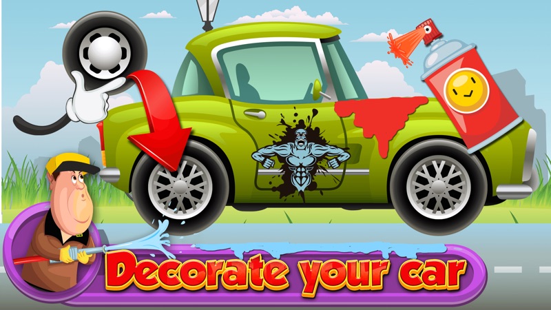 Niños lavado de coches Adventure-Tiny Auto Truck S screenshot 3