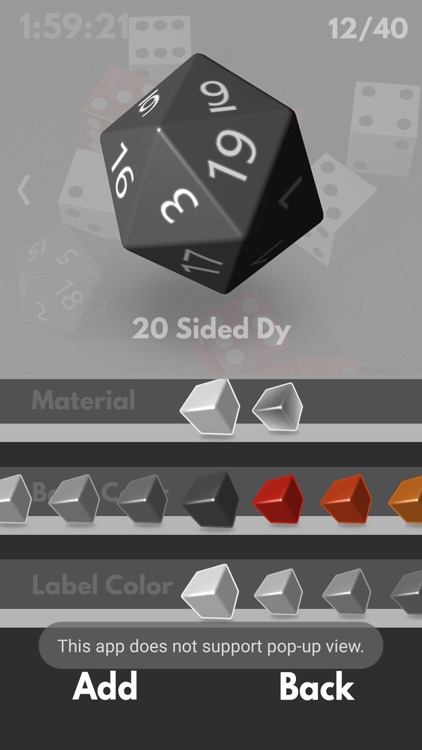 My Dy - 3D Dice Roller screenshot-3