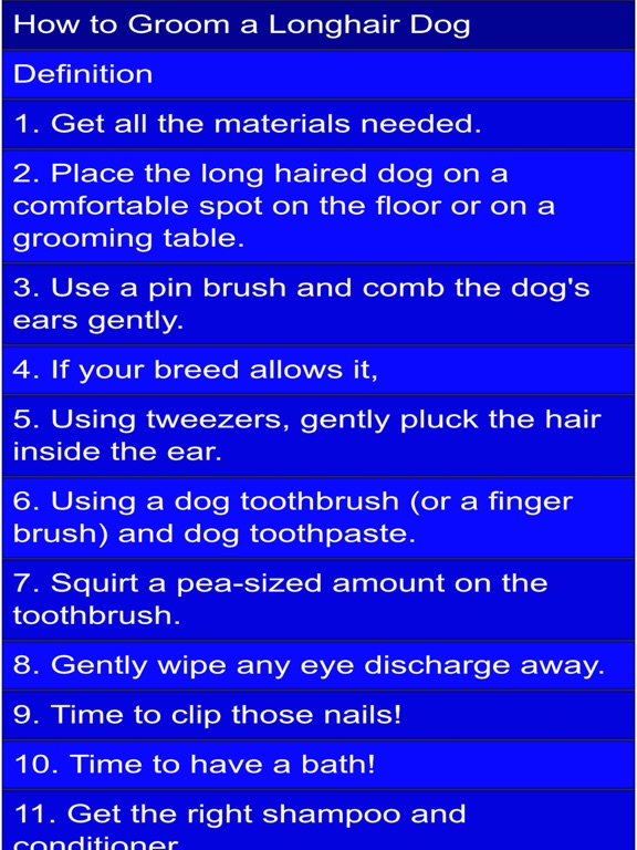 Screenshot #5 pour dog care guide