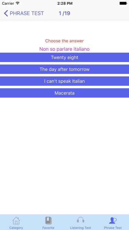 Italian Conversation Free screenshot-4