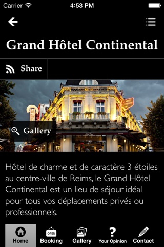 Grand Hôtel Continental screenshot 4