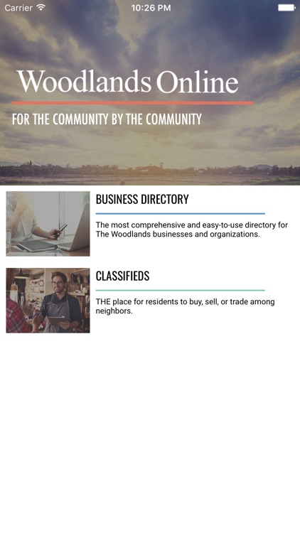 Woodlands Online Mobile