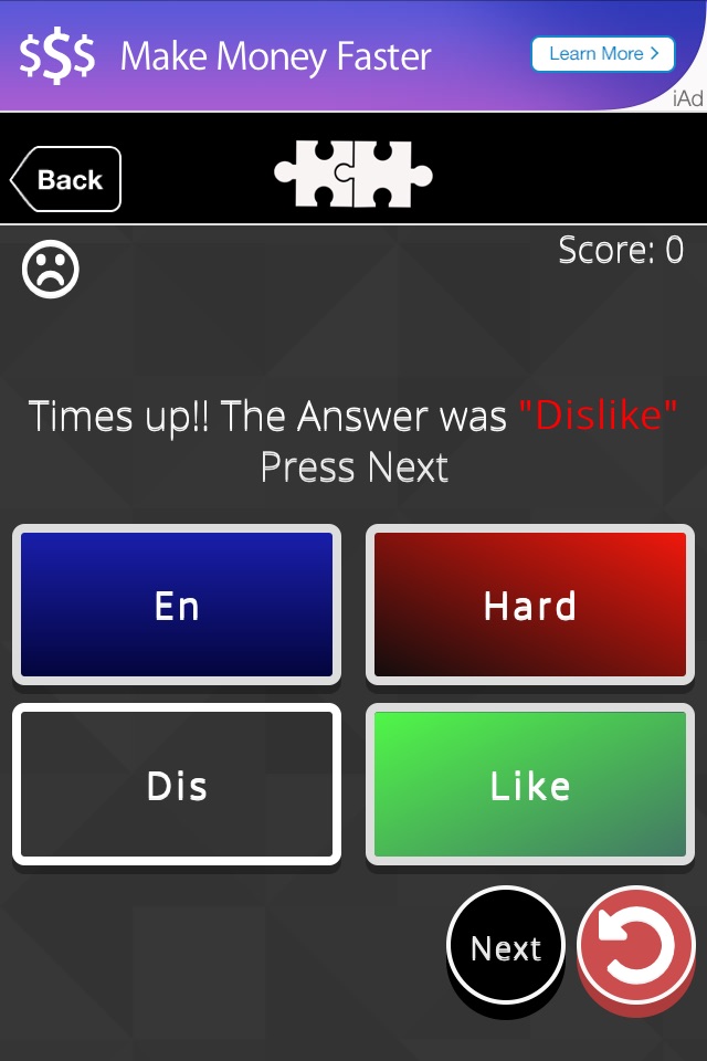 The Prefix & Suffix Game screenshot 3