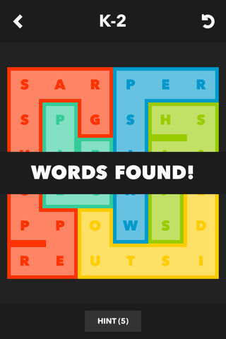 Block Words - Find the Words and Fill the Grid Game screenshot 4