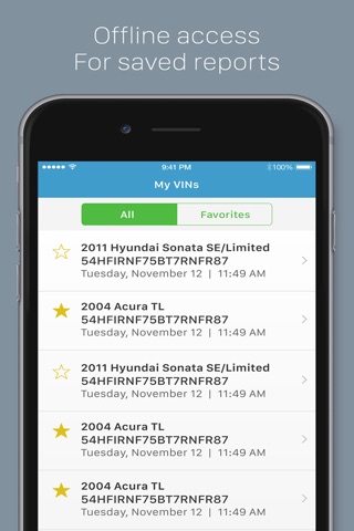 VIN Revise: instant access to car history check. screenshot 3