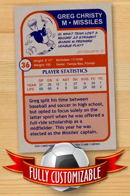 Game screenshot Soccer Card Maker - Make Your Own Custom Soccer Cards with Starr Cards apk