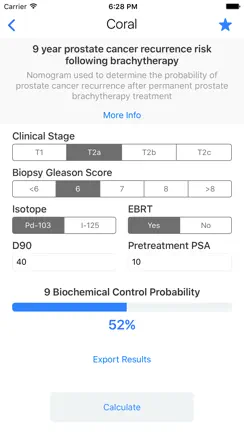 CORAL: Prostate Cancer Risk and Survival iPhone image 2