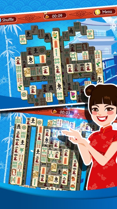 Mahjong The Forbidden Towers - Shanghai Master Deluxe screenshot 4