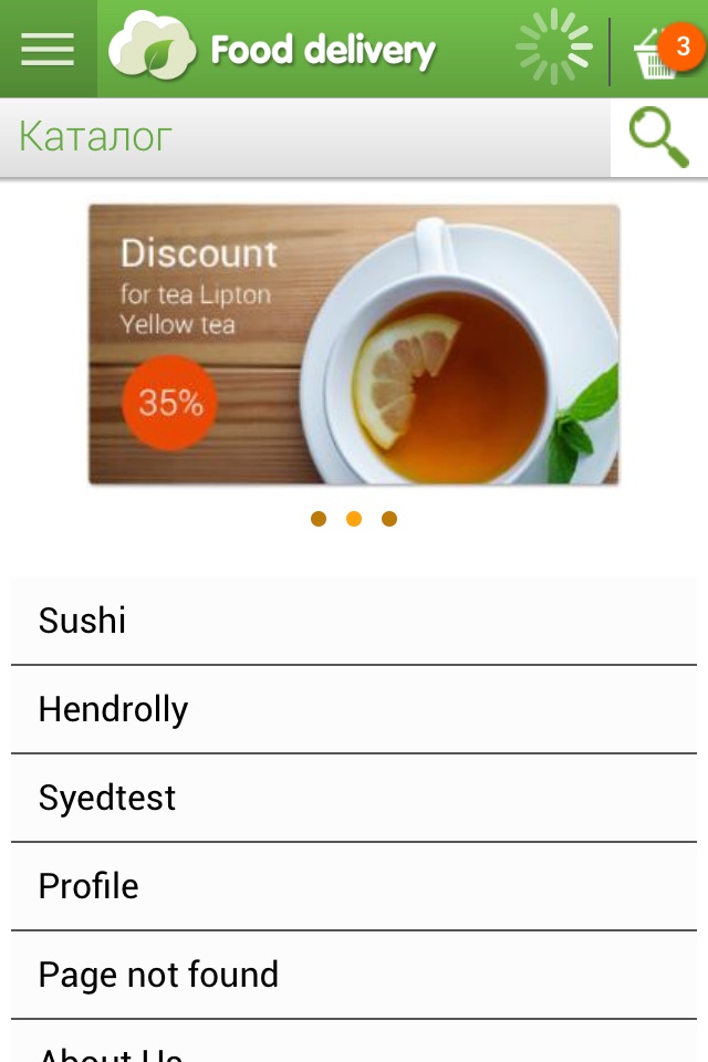 Food Delivery App screenshot 2