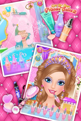 Princess Salon 2 - Makeup, Dressup, Spa and Makeover - Girls Beauty Salon Games screenshot 2