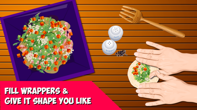 Screenshot #2 pour Dumpling Kitchen Cooking - Chef petit jeu Filles