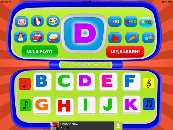 Screenshot #6 pour Kids Toy Phone Learning Games