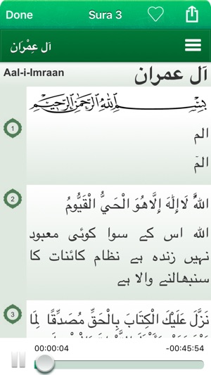 Quran Audio mp3 in Urdu and Arabic (Lite) - اردو اور عربی آڈ(圖3)-速報App
