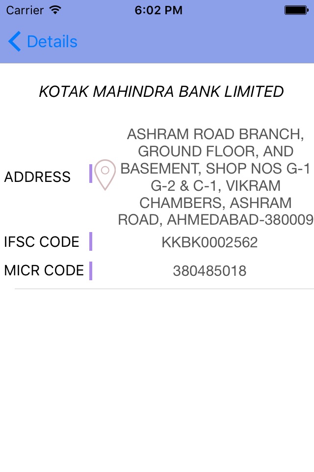 INDIA IFSC CODE screenshot 2