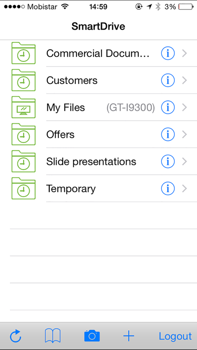 Screenshot #1 pour SmartDrive Mobile