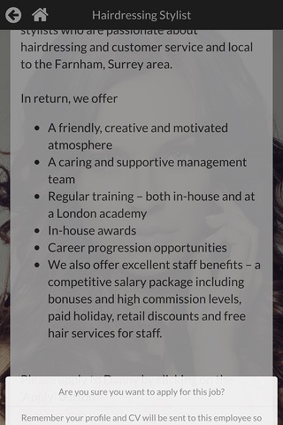 Jobs In Hairdressing screenshot 4