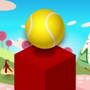 Cube Skip Ball Games - Reach up high in the sky play this endless blocks stacking free