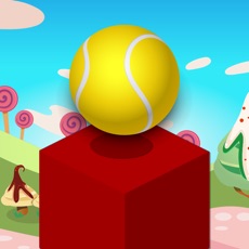 Activities of Cube Skip Ball Games - Reach up high in the sky play this endless blocks stacking free