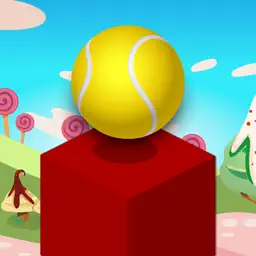 Cube Skip Ball Games - Reach up high in the sky play this endless blocks stacking free app icon