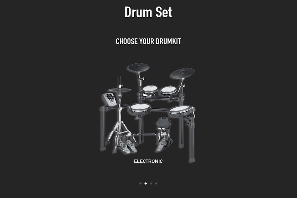 Simple Drum Set - Best Virtual Drum Pad Kit with Real Metronome for iPhone iPad screenshot 3