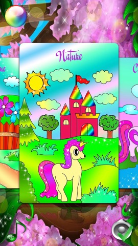 ポニー - 着色ページ、女の子の子供のためのゲームのおすすめ画像5