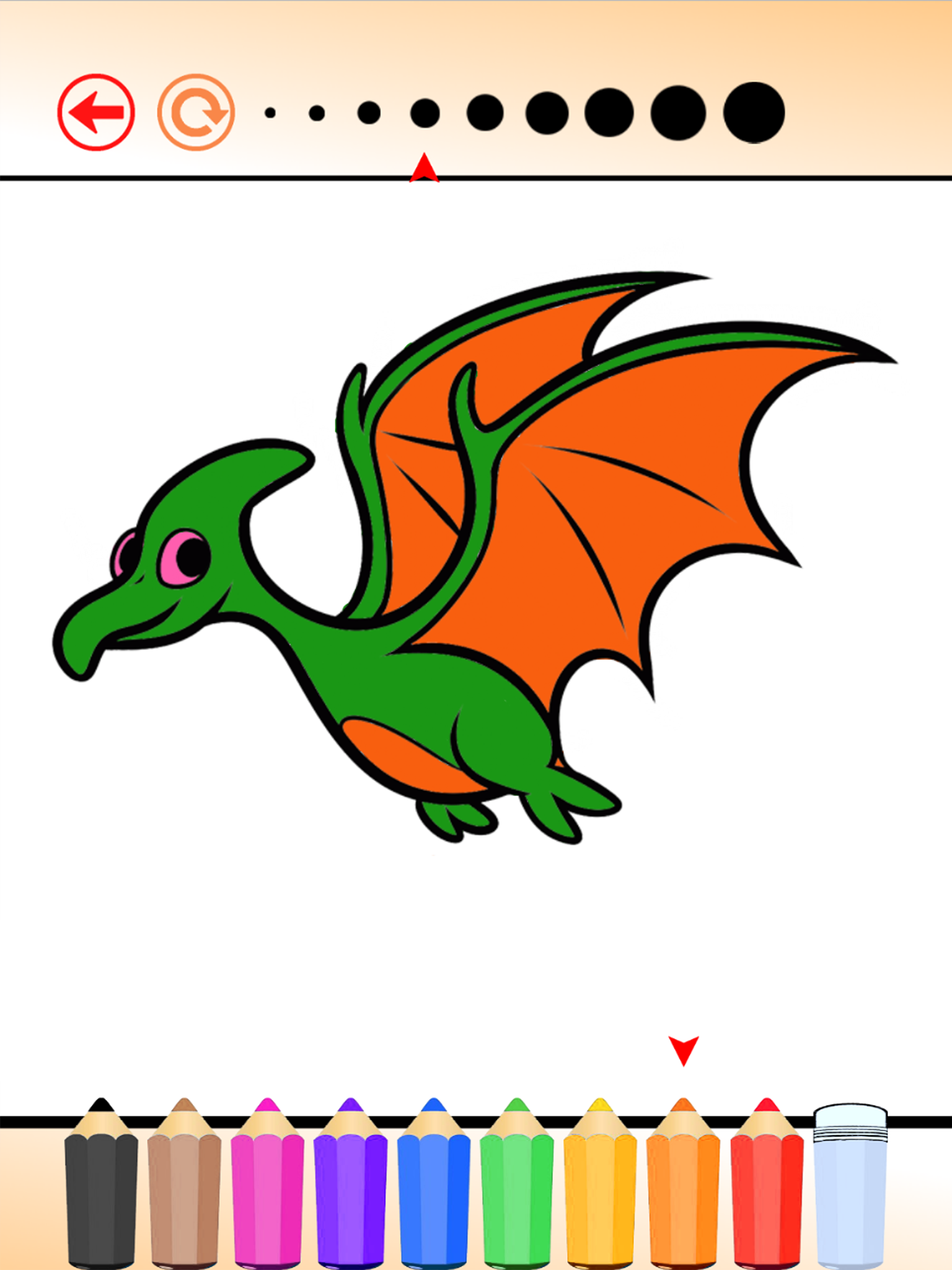 Coloring Book The World of Animal Free Games HD: Learn to color a dinosaur, wolf, fish and more screenshot 7