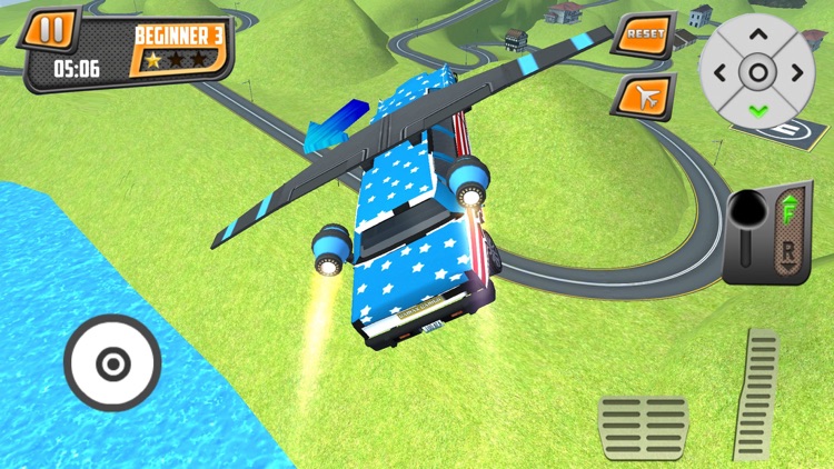 Flying Truck n Trucker Parking & Lorry Driving screenshot-4