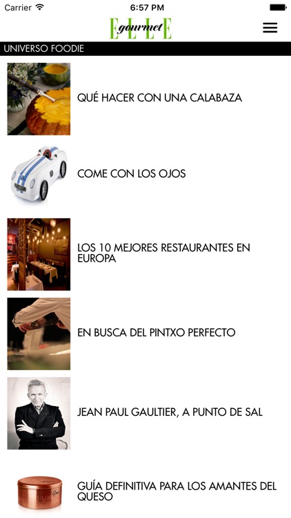 ELLE Gourmet : Gastronomía Cocina Recetas Postres screenshot-3